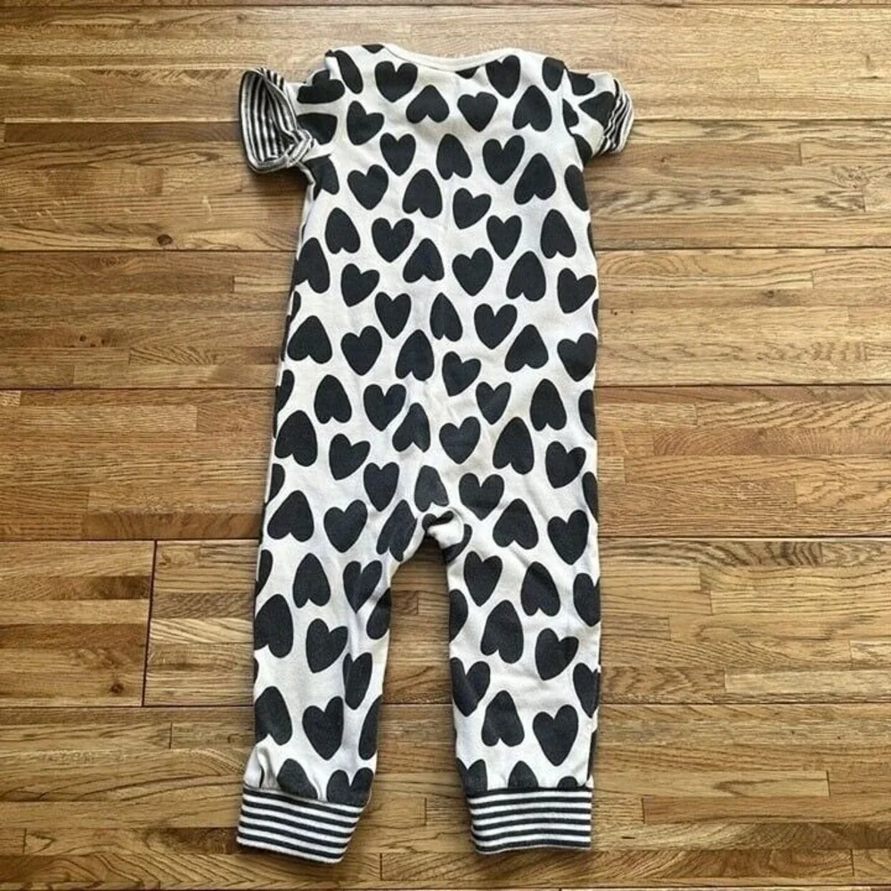 Baby Cat And Jack Heart Jumpsuit Size 12 Months‎